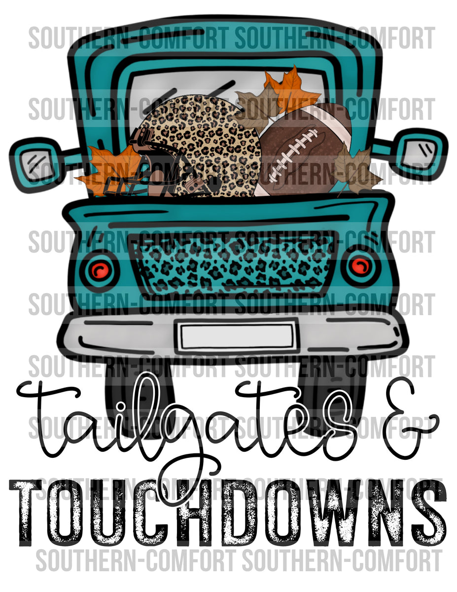 Tailgates And Touchdowns PNG – Southerncomfortgraphics