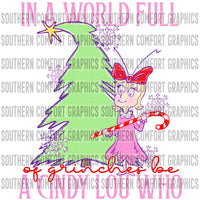 In A World Full Of Grinches Be A Cindy Lou Who PNG