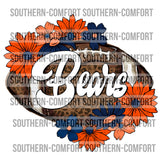 Pro Teams With Flowers Bundle PNG