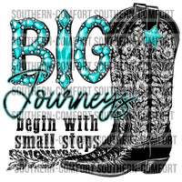 Big journeys begin with small steps |PNG|