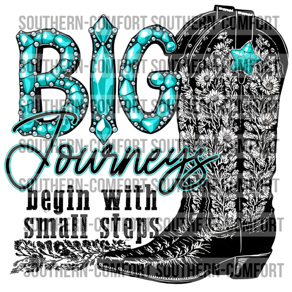 Big journeys begin with small steps |PNG|