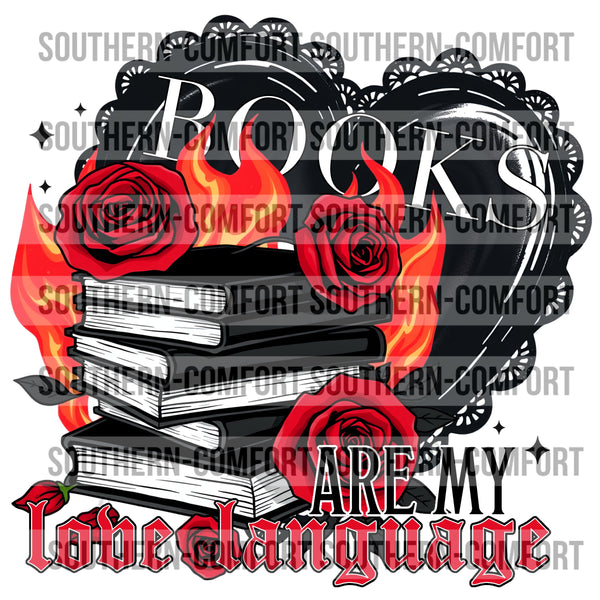 Books are my love language |PNG|