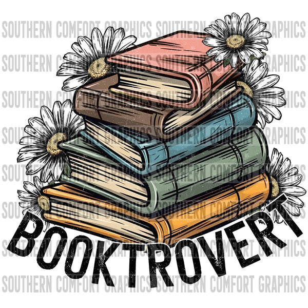 Booktrovert PNG