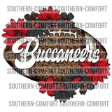 Pro Teams With Flowers Bundle PNG