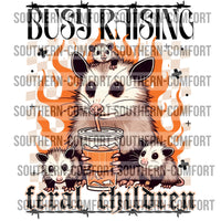 Busy raising feral children PNG