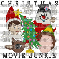 Christmas Movie Junkie PNG