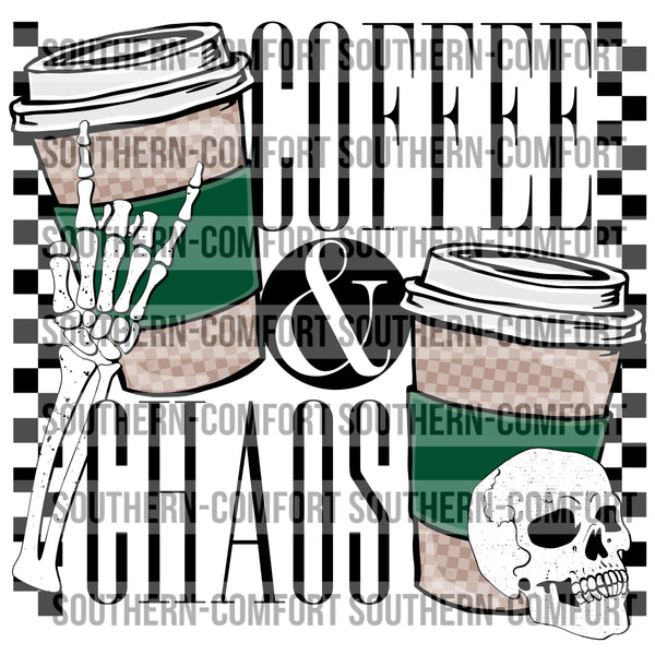 Coffee And Chaos PNG