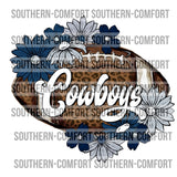 Pro Teams With Flowers Bundle PNG