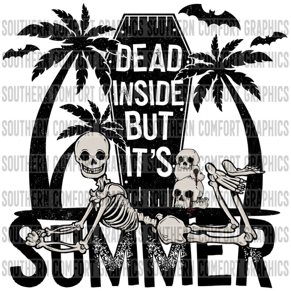 Dead inside but it's summer PNG