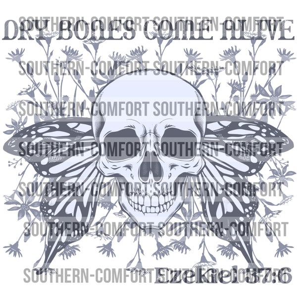 Dry bones come alive PNG