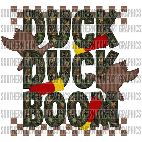 Duck Duck Boom PNG