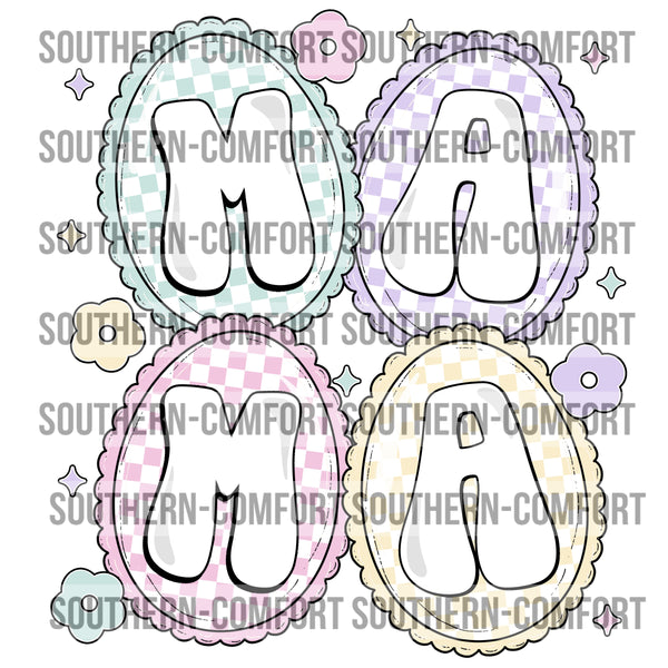 Mama Easter Eggs |PNG|