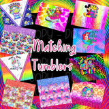 Lisa Frank Inspired Characters Collab