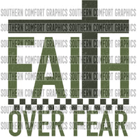 Faith Over Fear PNG