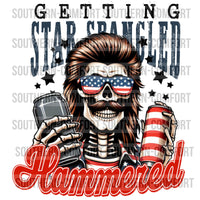 Getting Star Spangled Hammered PNG