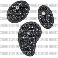 Ghose face faux sequin PNG