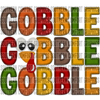 Gobble Gobble Gobble PNG