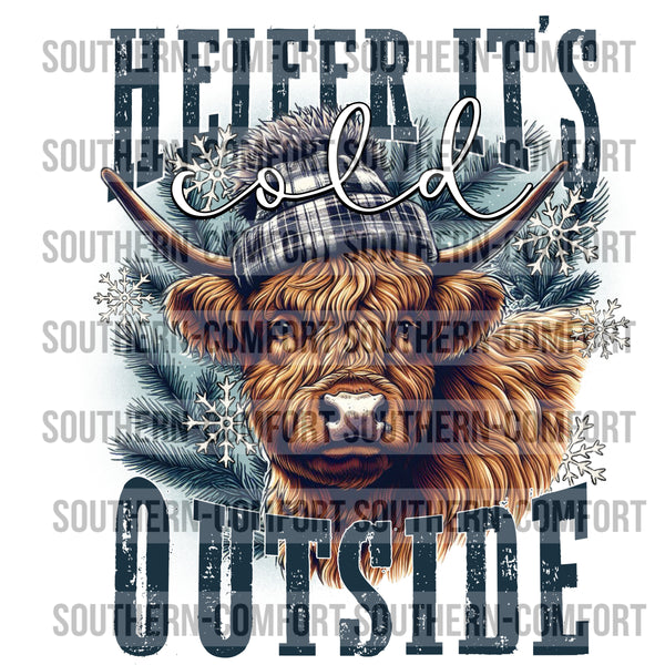 Heifer It's Cold Outside PNG