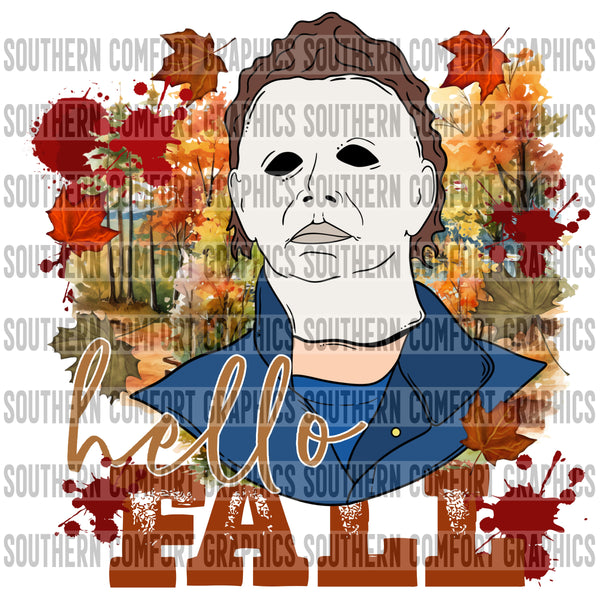Hello Fall PNG