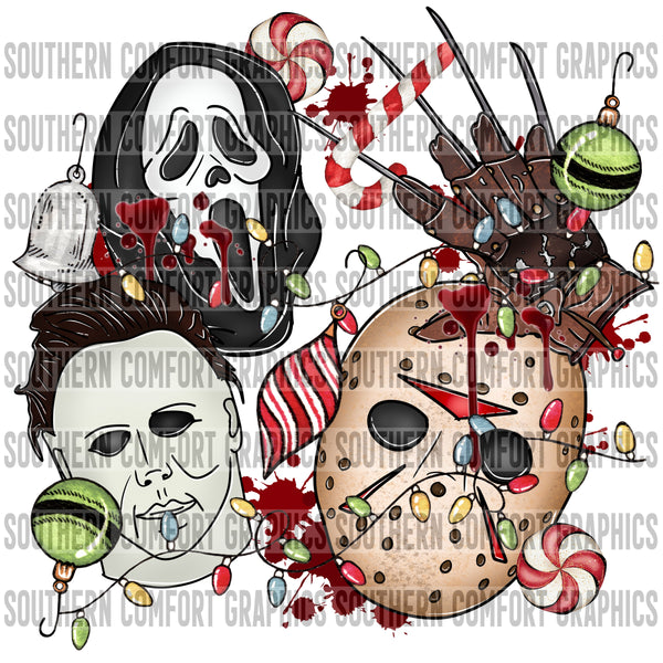 Horror Christmas PNG