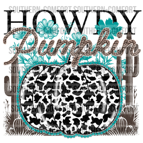 Howdy Pumpkin PNG