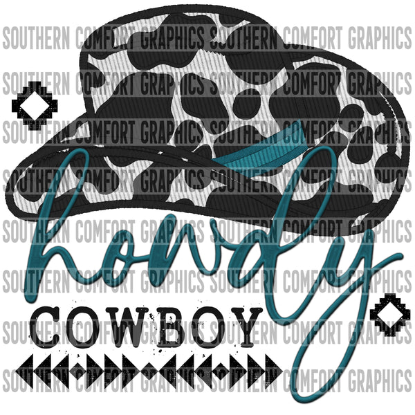 Howdy Cowboy PNG
