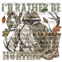 I'd rather be hunting PNG