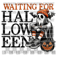 Waiting for Halloween PNG