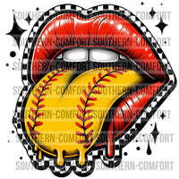 Softball Lips PNG