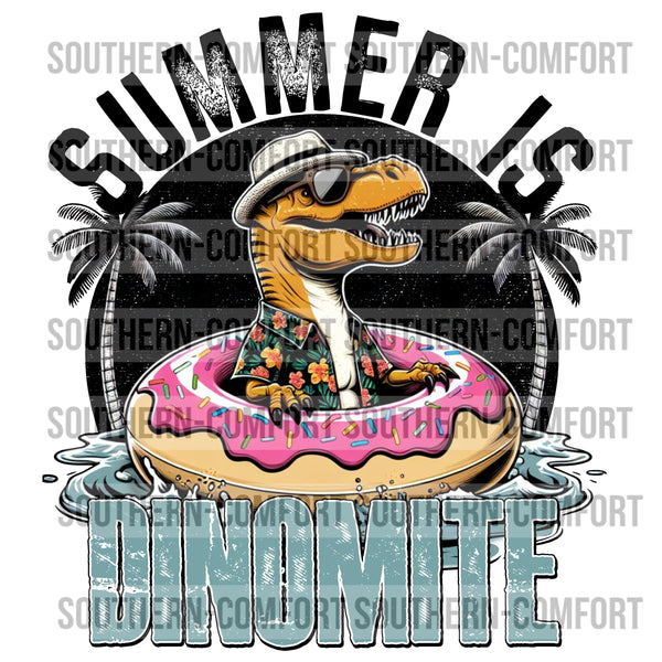 Summer Is Dinomite PNG