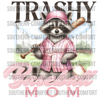 Trashy Baseball Mom PNG