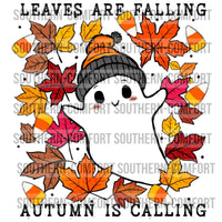 Leaves are falling Autumn is calling PNG