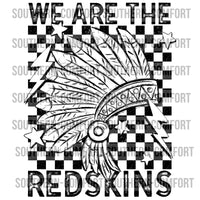 We Are The Redskins PNG