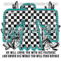 Psalm 91:4 PNG