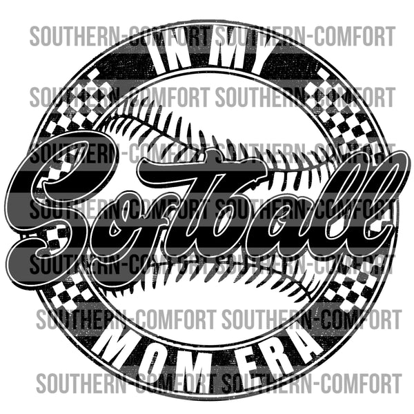 In My Softball Mom Era PNG