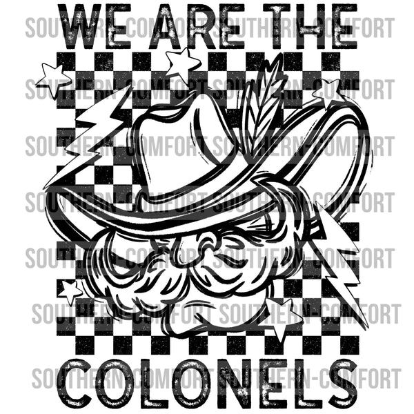 We Are The Colonels PNG [NO STARS]