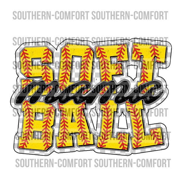 Sofball Mama  PNG