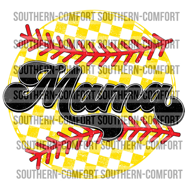 Softball Mama PNG