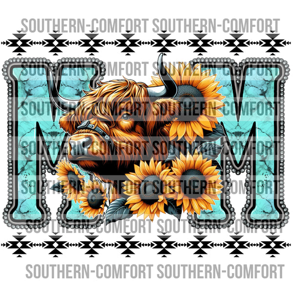 Mom (highland cow) PNG