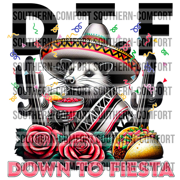 D.T.F Down To Fiesta PNG