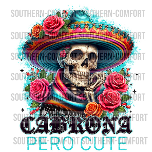 Cabrona Pero Cute  PNG