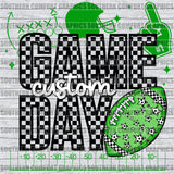 Custom Game Day Design PNG