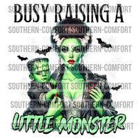 Busy Raising A Little Monster [Boy]  PNG