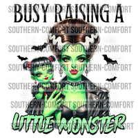 Busy Raising A Little Monster [Girl]  PNG