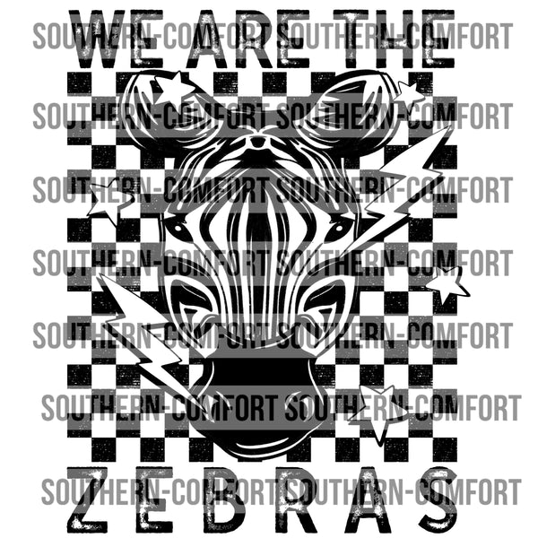 We Are The Zebras PNG  [NO STARS]