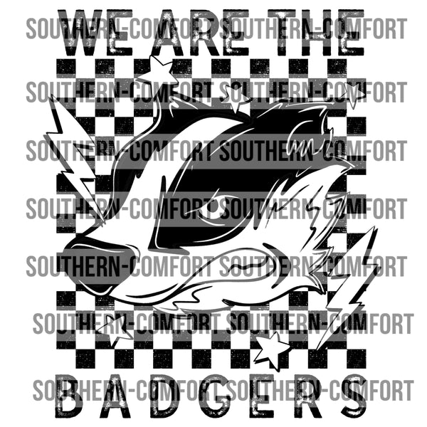 We Are The Badgers PNG [NO STARS]