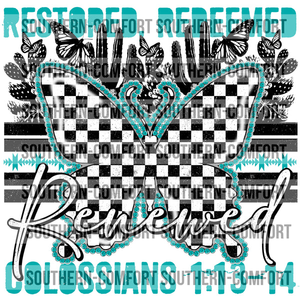 Restored, Reedemed Rewnewed PNG
