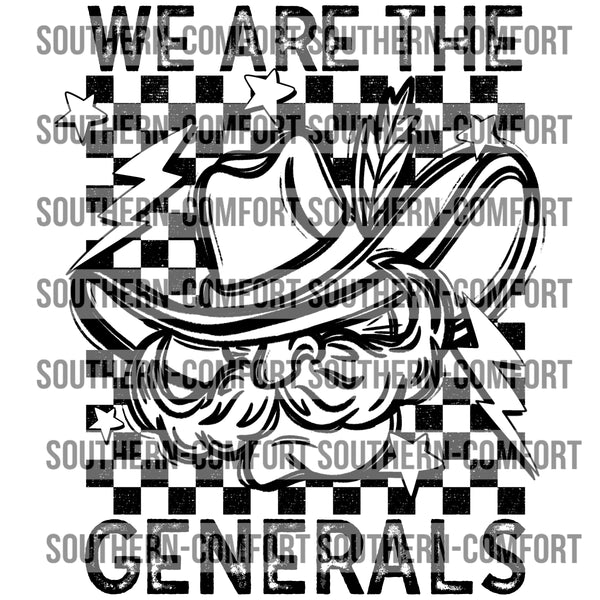 We Are The Generals PNG