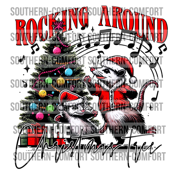 Rocking Around The Christmas Tree PNG