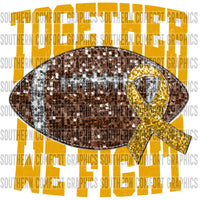 Together We Fight Childhood Cancer PNG